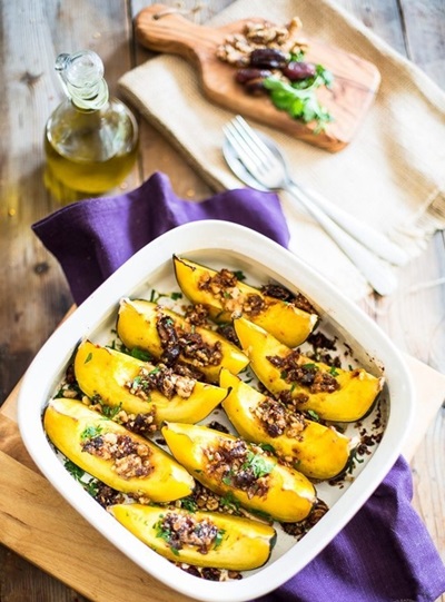 Pompoen in de oven