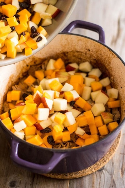 Pompoen in de oven