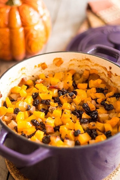 Pompoen in de oven