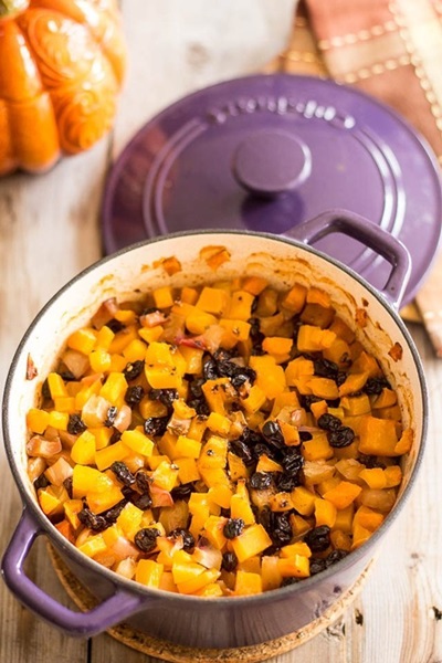 Pompoen in de oven