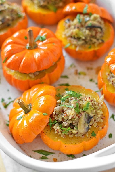 Pompoen in de oven