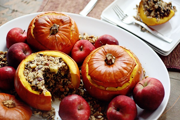 Pompoen in de oven