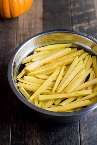 Pompoen in de oven
