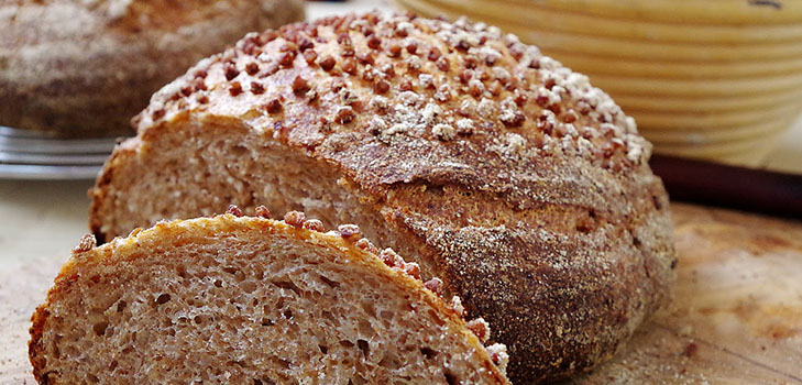 Een recept voor lekker en gezond brood met boekweitvlokken