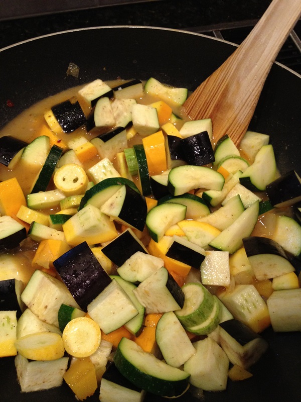 Smakelijke gestoofde courgette - recept