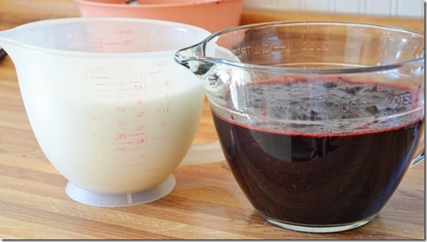 Jam van zwarte appelbes