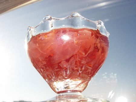 Jam van de rozenblaadjes Jam van de rozenblaadjes