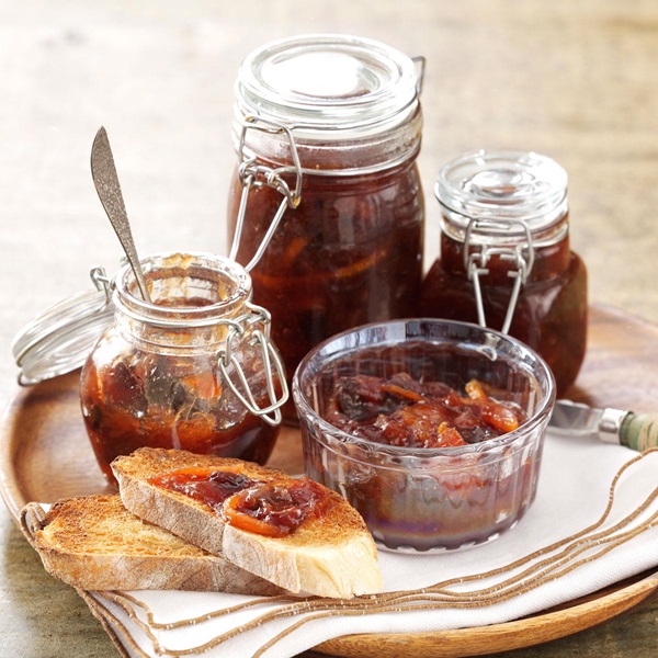 Jam van de rabarber