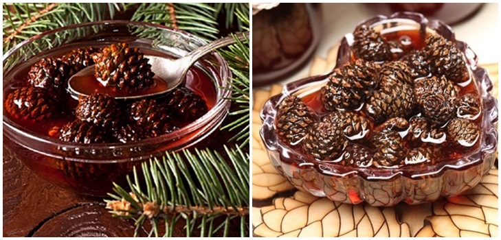Originele jam uit dennenappels