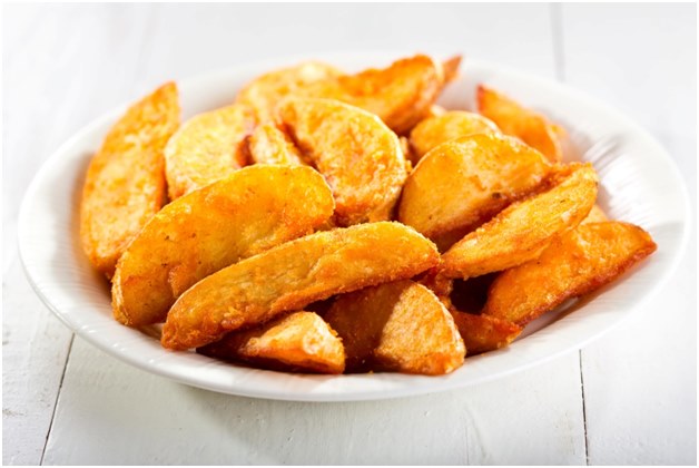 aardappelen op een bord