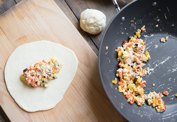 Heerlijk recept: calzone met plantaardige vulling