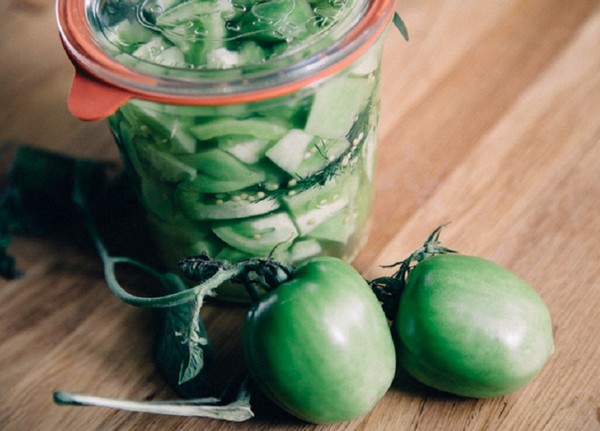 Groene tomaten, recepten voor de winter. Hoe groene tomaten te koken - gebeitst, gepekeld, Koreaans
