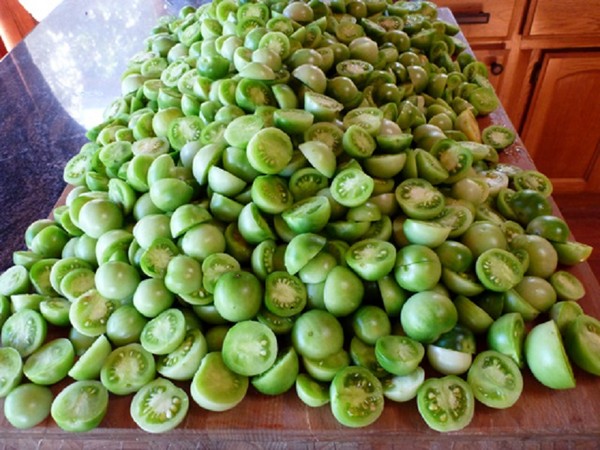 Groene tomaten, recepten voor de winter. Hoe groene tomaten te koken - gebeitst, gepekeld, Koreaans