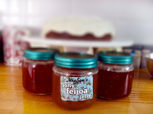 Gelei van feijoa voor de winter, een recept met een foto