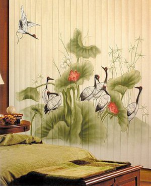 Фотожалюзи - een niet-standaard beslissing van een decor