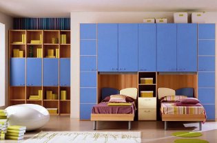 Kinderinterieur voor twee kinderen Kinderinterieur voor twee kinderen