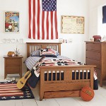 Interieur van de kamer van een tiener Interieur van de kamer van een tiener