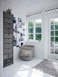 Interieur in witte kleur