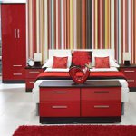 Interieur in het rood Interieur in het rood