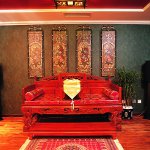 Interieur in oosterse stijl