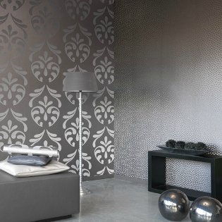 Combinatie van behang in het interieur Combinatie van behang in het interieur