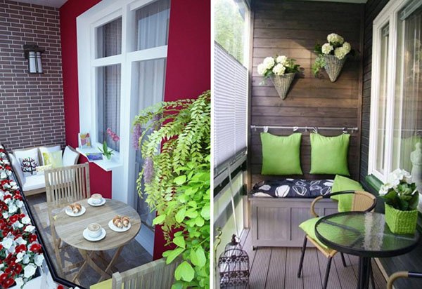 Zomer in de stad: hoe een balkon te regelen voor rust