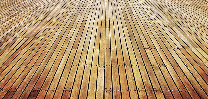 Restauratie van de oude houten vloer