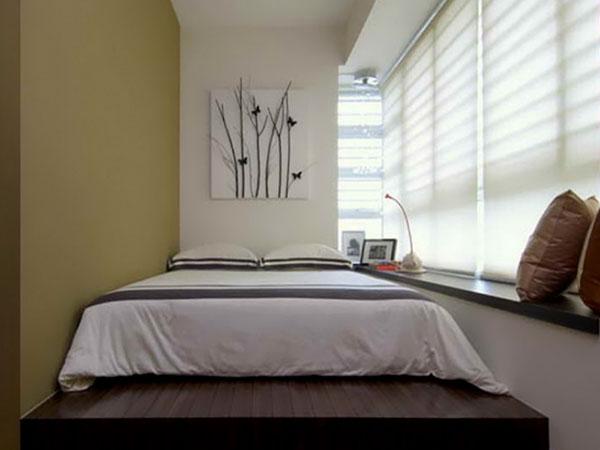 Lieve droom: geheimen van het ontwerp van een hele kleine slaapkamer