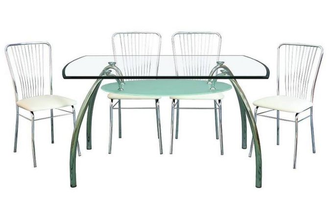 Glazen tafel Glazen tafel