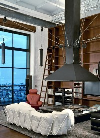 Loft-stijl in het interieur Loft-stijl in het interieur