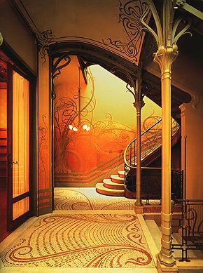 Art Nouveau in het binnenland