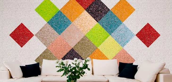 Vloeibaar behang in het interieur: drie duidelijke voordelen
