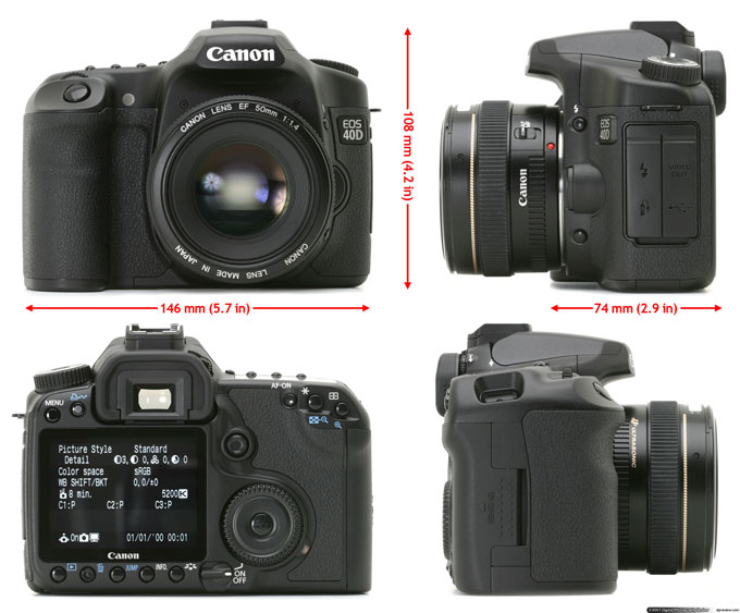 Canon EOS 40D digitale camera
