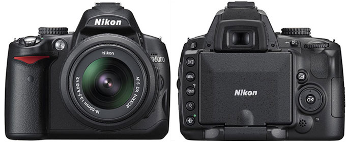 Nikon D5000 digitale camera