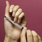 Behandeling van nagels op handen