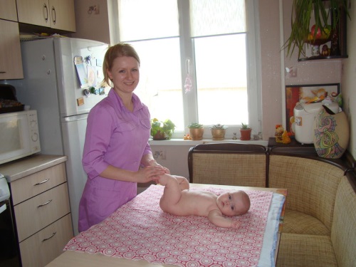 Massage met hypertonie