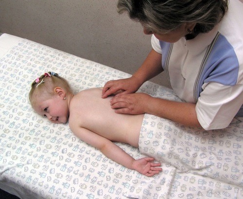 Massage van de kraagzone