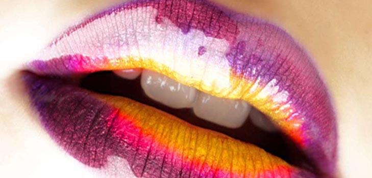 Waarom de lippen blauw zijn