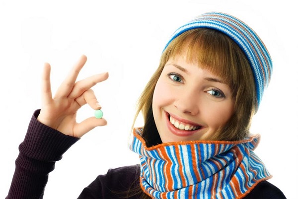 Verhoogde immuniteit van folk remedies en vitamines